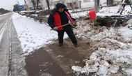 臨北回族鄉段莊村開展清冰除雪志愿服務活動助力鄉村振興