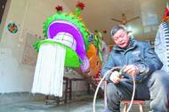 巢湖：“扎龍”老手藝守住傳統年味