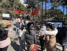 大年初三天柱山游客量高涨 迎客33568人次