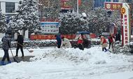 鳳臺縣新集鎮積極開展雨雪冰凍災害防范應對工作