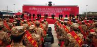 阜陽900余名新兵赴軍營