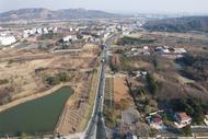 廬江二軍公路上跨合九鐵路橋正式開工建設