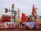 蚌埠市“二月二龍?zhí)ь^”群眾體育民俗展示暨大型踩街活動舉行