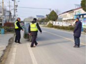 臨北回族鄉段莊村交通安全勸導助力安全文明出行