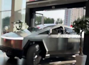 特斯拉Cybertruck现身合肥 3月22-24日在万象城展出 未来能否上路暂不明确