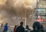 河北燕郊一臨街商鋪爆炸 154名消防員趕赴現場 附近商戶講述現場情況