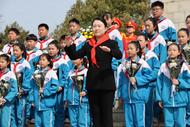 宿州市第一小學(xué)教育集團(tuán)開展清明祭掃烈士墓活動(dòng)