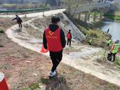 懷寧縣金拱鎮：開展河湖清潔志愿服務活動