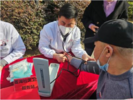 菱湖社区：“弘扬雷锋精神·争当社区先锋”系列活动暨“义诊进社区 关爱零距离”志愿服务活动