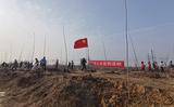 “植”此青绿，共“树”未来——潘集区祁集镇企地联合植树造林 共建美好家园