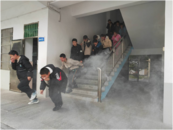 懷寧縣涼亭初級中學開展火災疏散演練活動  