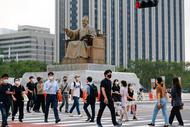韩国国会选举选战正式打响 两大党展开“对攻”