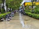 南昌遭遇强对流天气 多所高校道路积水