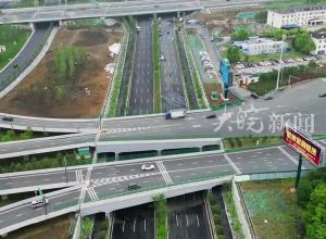 合肥潜山路南延（金寨路—青翠路）工程5月1日零点放行
