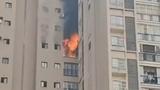 四川达州一小区住户家中失火 业主：高层未配备灭火器