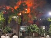 广东省一高校实验楼夜晚发生爆炸？校方回应：阳台发生火情没有爆炸