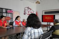 濉溪縣四鋪鎮(zhèn)：組建“菊心大娘”巾幗調(diào)解隊化解家長里短煩心事