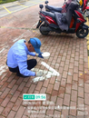 望城街道東苑社區開展“非機動車規范劃線，讓非機動車停放‘守規矩’”活動
