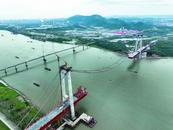 G3銅陵長江公鐵大橋建設(shè)忙