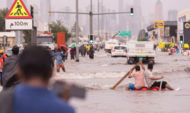 阿联酋经历75年来最大降雨 迪拜一天雨量抵平常一年多