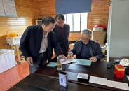 懷寧縣黃墩鎮開展農產品質量安全監管巡查工作