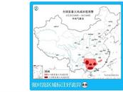 全國預警區域標注酷似“鬼臉”? 氣象專家：巧合罷了