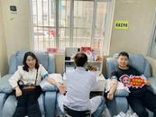 鴻鶴物業銅陵分公司職工捋袖獻血，用愛心為生命加油