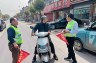 壽縣隱賢鎮持續開展文明交通勸導志愿服務活動