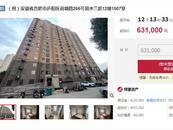 合肥一住宅被法院七折拍賣  房主涉非法吸收公眾存款罪被強(qiáng)制執(zhí)行