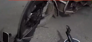 男子12萬自行車被撞索賠3.2萬，交警判定電動車逆行全責