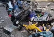 南京一熟食店發生閃爆事故致1人重傷 2人輕傷目擊者：周圍店鋪受到波及
