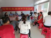 葉集區姚李鎮育才村開展中小學生“防溺水”宣傳板凳會