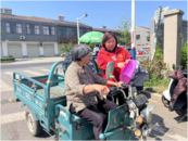 濉溪縣百善鎮(zhèn)志愿者助力“五一” 假期道路交通安全