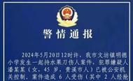 江西贵溪一小学发生持刀伤人案 警方通报：2死10伤，嫌犯已被控制
