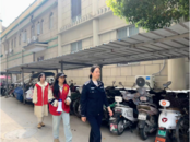 黃莊街道朝陽社區：警民攜手共巡邏 同心共筑平安路