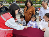 雪華鄉（宏業村街道）第二社區舉辦“玩美生活 春日新劇場”主題游樂會