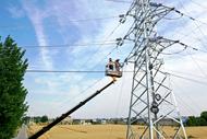 安徽渦陽：建設電網 迎峰度夏