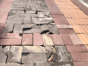 合肥淠河路部分人行道地磚損壞嚴重 市民吐槽幾個月前才修過 相關方回應