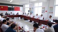黃曉武馬軍調(diào)研雙墩、禹會(huì)村國(guó)家考古遺址公園創(chuàng)建工作并開(kāi)展現(xiàn)場(chǎng)辦公