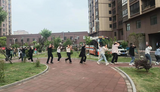 淮南市潘集区国防动员办开展社区居民国防动员应急疏散演练
