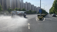 六安市公路處快速行動扎實推進國省道保潔和揚塵治理工作