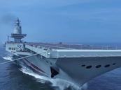 福建艦也太太太太太太大了！