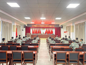 懷寧縣小市鎮舉行民兵應急排點驗大會