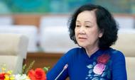 越共中央政治局委員張氏梅辭職，原因披露