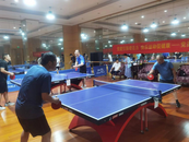 黨建引領增活力，快樂運動促健康——平橋鄉恒大社區開展黨員乒乓球友誼賽
