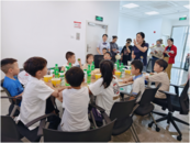 “金融初體驗 點亮啟蒙光”——肥西縣上派鎮紫蓬社區開展六一兒童節主題活動