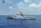 中国海警在黄岩岛海域开展救生训练