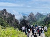 5月2日，黃山風景區迎客3.4萬人
