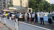 2024年合肥中考首日 考生陸續進場 家長默默守候
