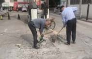 鼓樓街道：修整小區破損路面 守護居民“腳下安全”